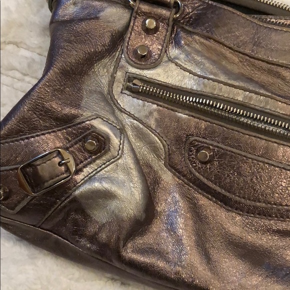 Pewter Balenciaga First City Bag (RARE) - Picture 5 of 8